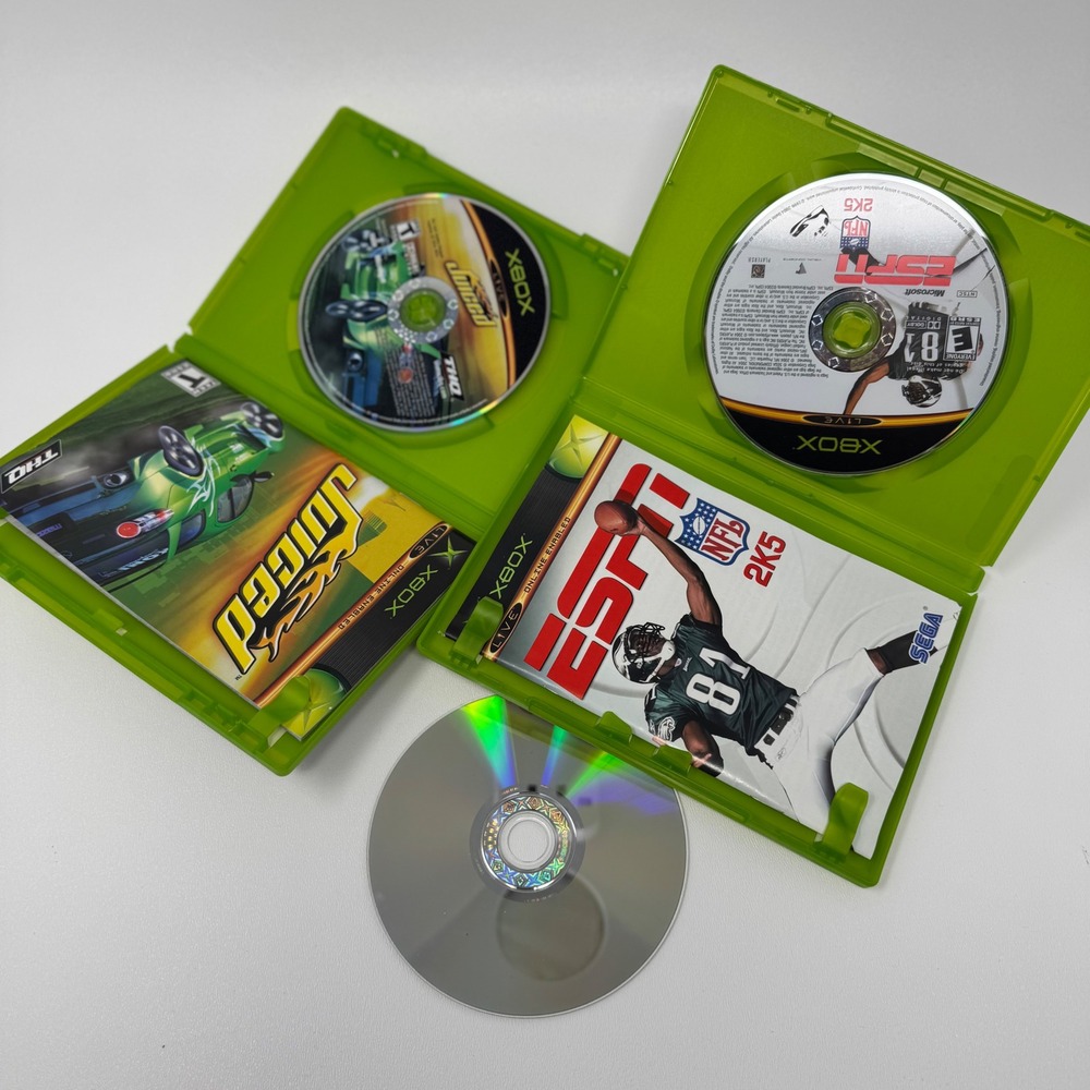 Microsoft Xbox Game Bundle Juiced ESPN NFL 2K5 Star Wars Battlefront Disc Only - Picture 3 of 3